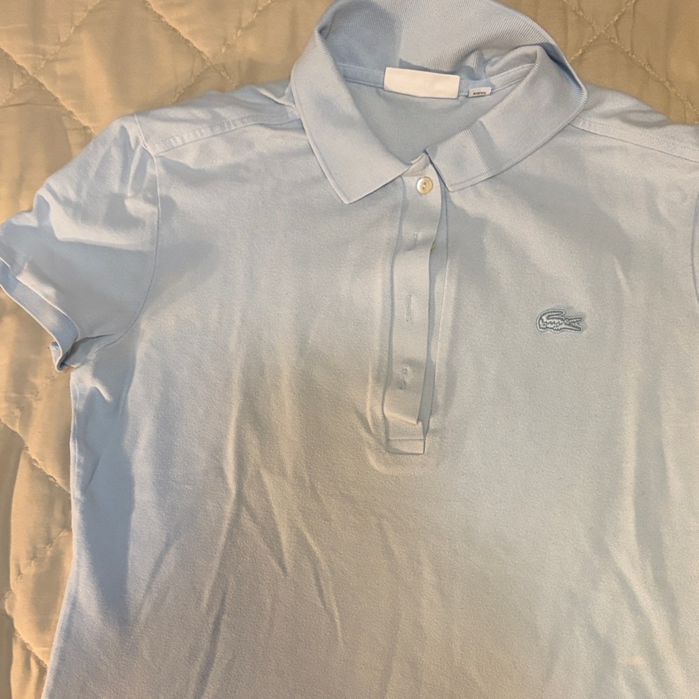 Lacoste Men's Sky Blue Polo Shirt